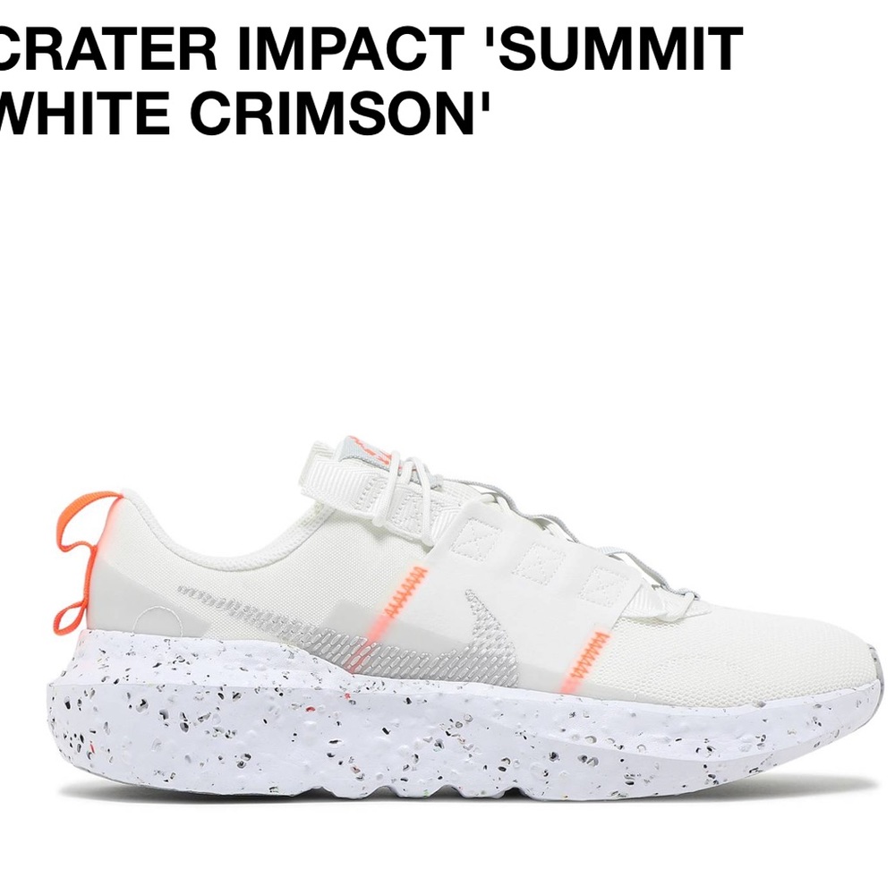 Nike Crater Impact Summit White Crimson